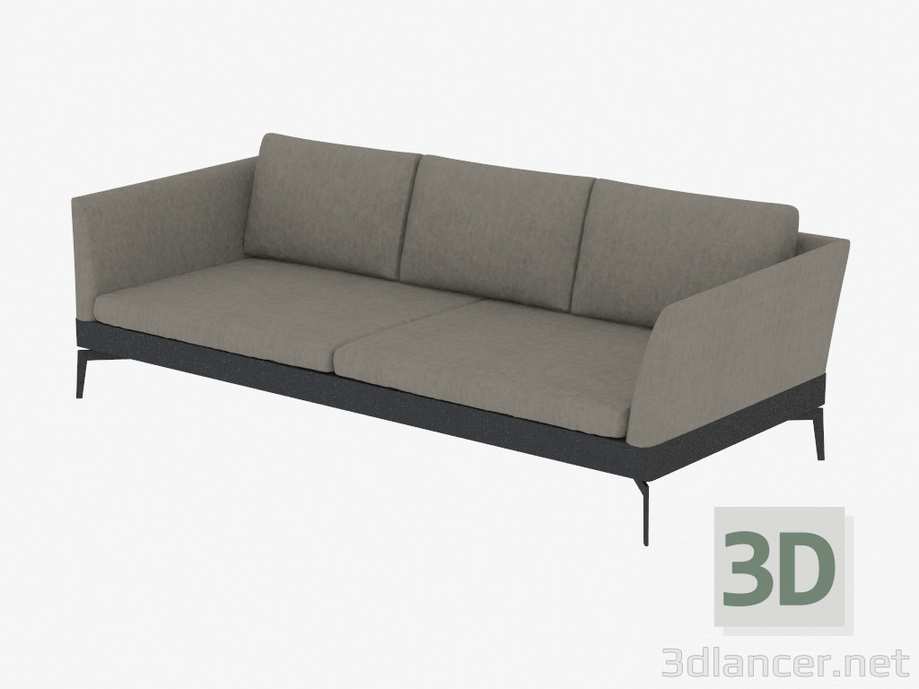 3d model Divan Straight Triple Div 221 - preview