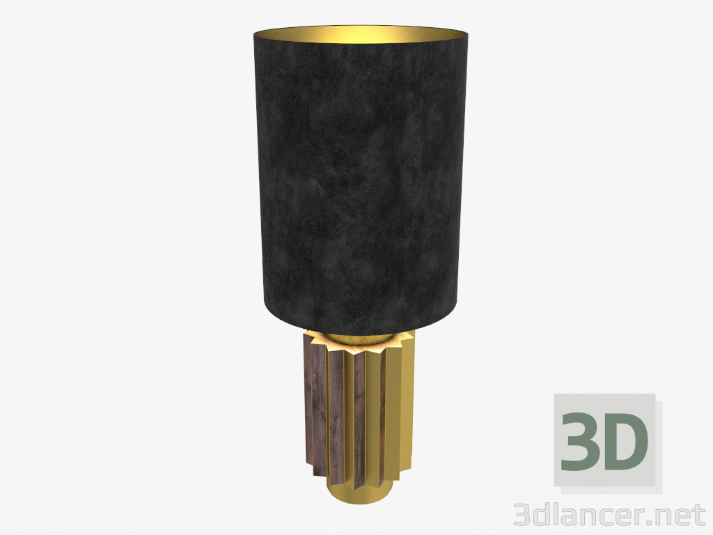 modello 3D Tavolo Lampada - anteprima