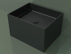 Lavabo da appoggio (01UN32301, Deep Nocturne C38, L 60, P 48, H 36 cm)