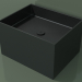 3d model Lavabo sobre encimera (01UN32301, Deep Nocturne C38, L 60, P 48, H 36 cm) - vista previa