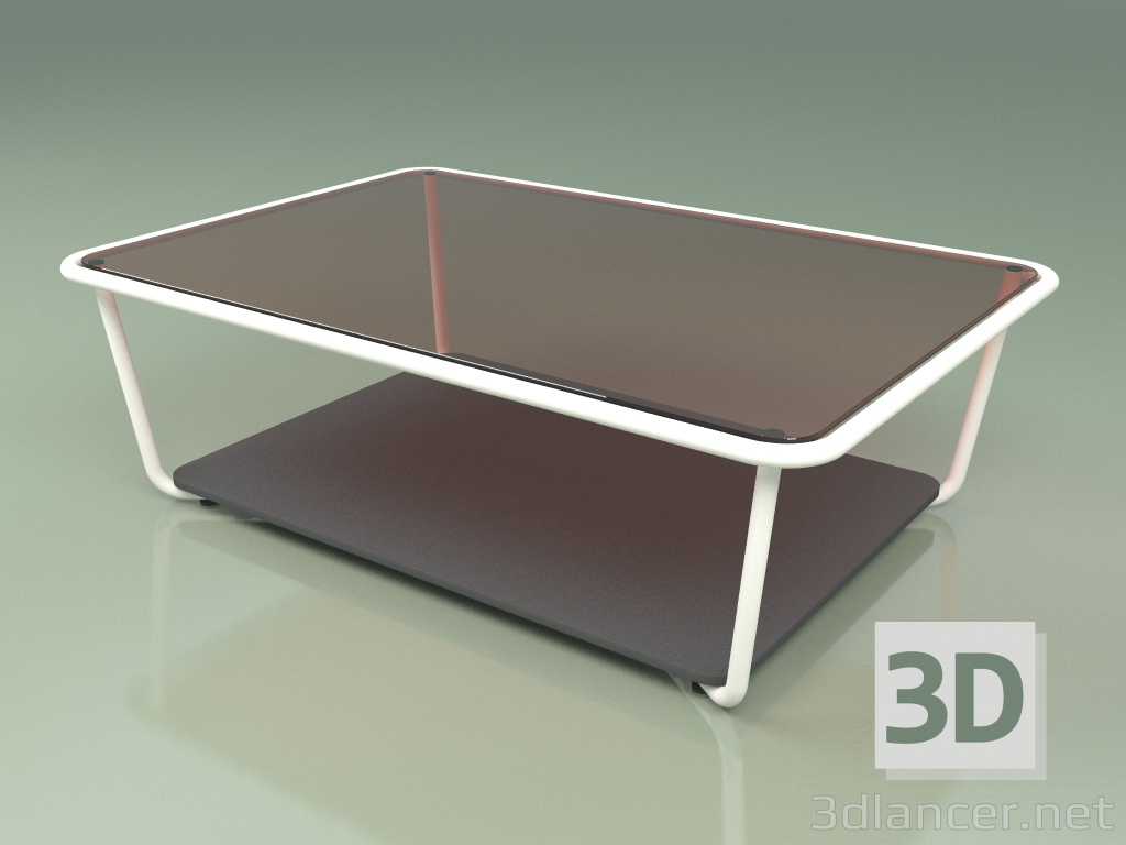 Modelo 3d Mesa de centro 002 (vidro bronzeado, leite metálico, HPL cinza) - preview