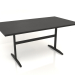 3d model Dining table DT 12 (1600x900x750, wood black) - preview