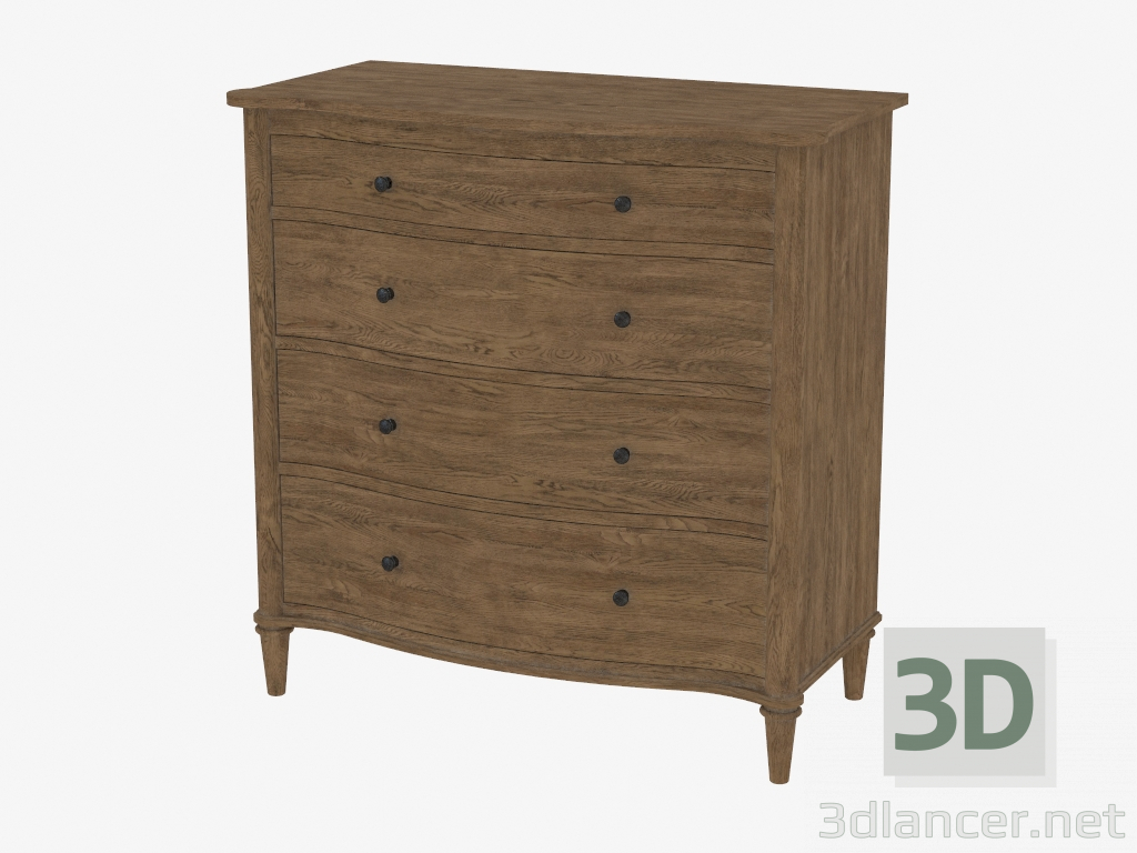 3d model Pecho Pecho Baxley (8850.1124) - vista previa