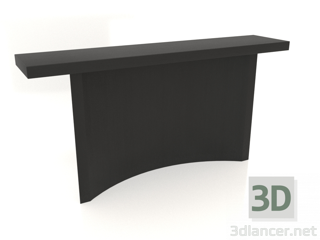 3d model Console KT 06 (1400x300x700, wood black) - preview