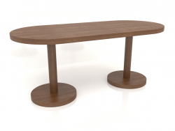 Dining table (1800x800x750, wood brown light)