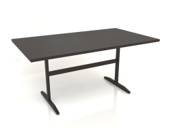 Dining table DT 12 (1600x900x750, wood brown dark)