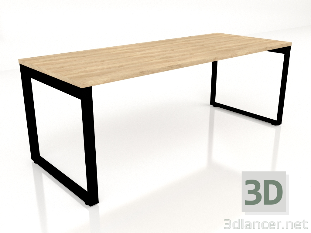 3d model Mesa de trabajo Ogi Q BOQ06 (2000x800) - vista previa