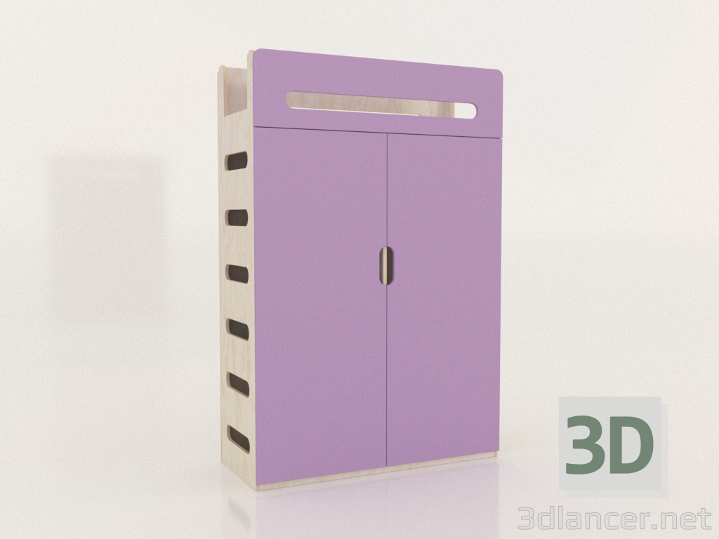 modello 3D Armadio chiuso MOVE WC (WLMWC2) - anteprima