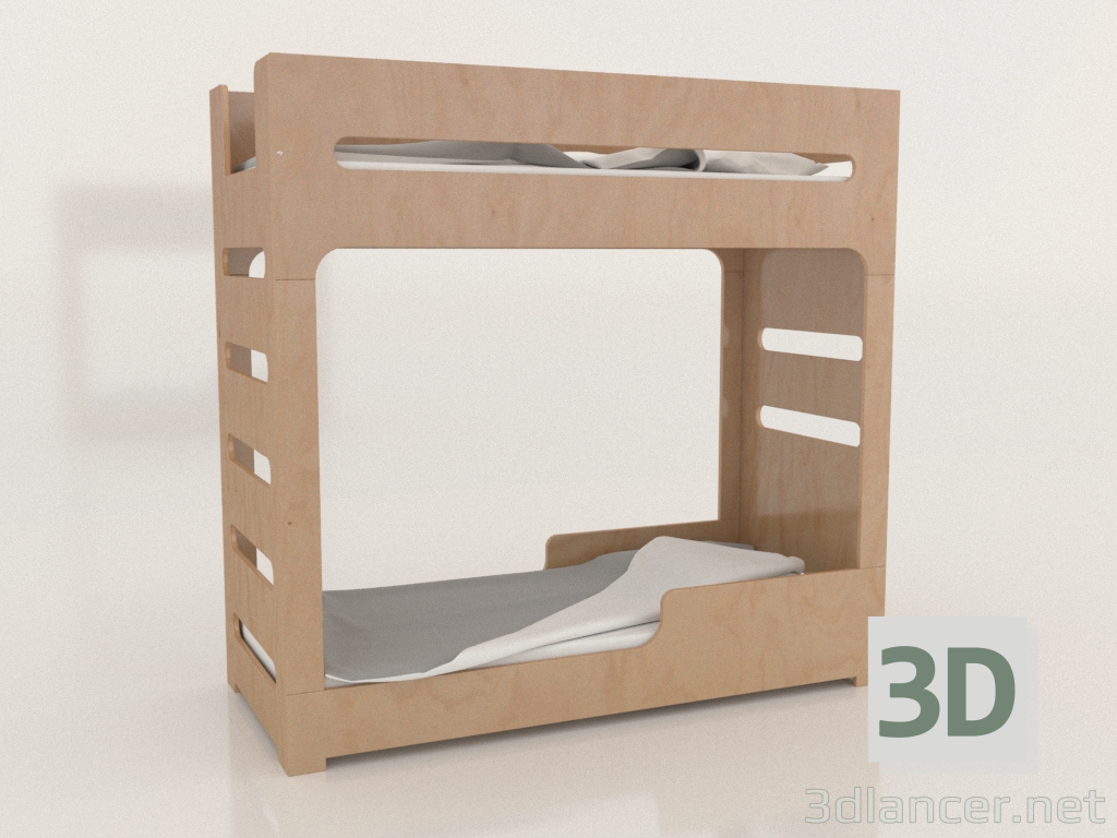 3D Modell Etagenbett MODUS F (UVDFA0) - Vorschau