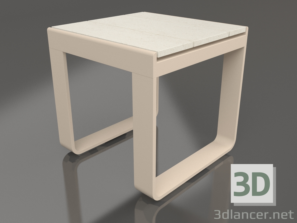 3d model Mesa de centro 42 (DEKTON Danae, Arena) - vista previa