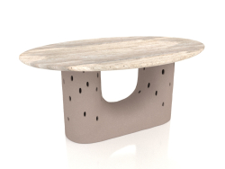 Mesa de jantar oval ZTISTA