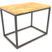 3D Modell Rechteckiger Couchtisch (WOOD FLOOR, 60X40X44) - Vorschau