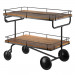 3d bar trolley Restoration Hardware model buy - render