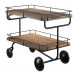 3d bar trolley Restoration Hardware model buy - render