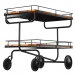 3d bar trolley Restoration Hardware model buy - render