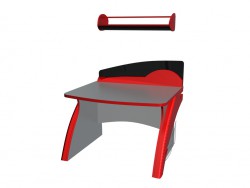 Kids desk with shelf