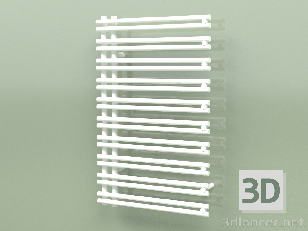 3d model Heated towel rail - Ratea (800 x 500, RAL - 9016) - preview