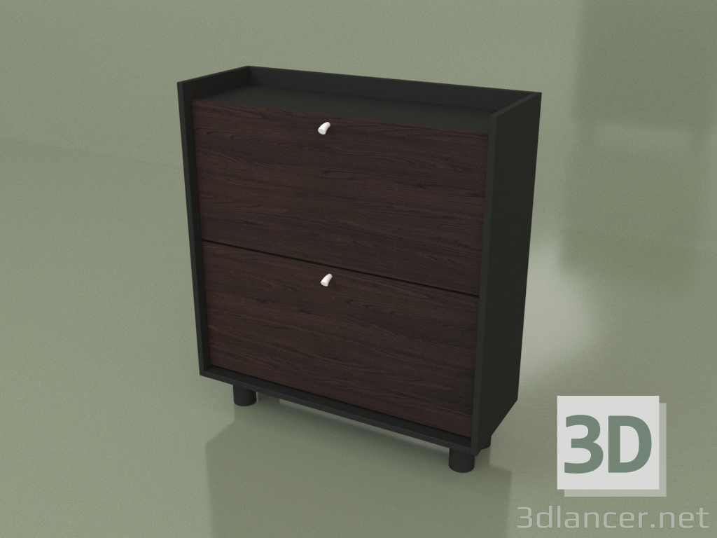 3D Modell Schuhschrank (30283) - Vorschau