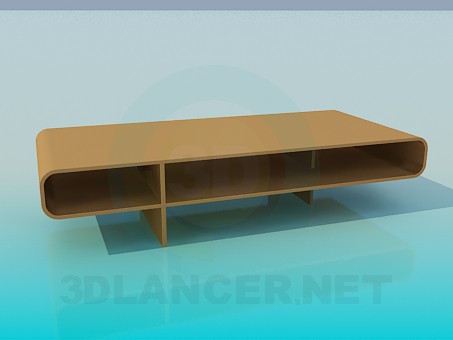 3d model Soporte de la TV - vista previa