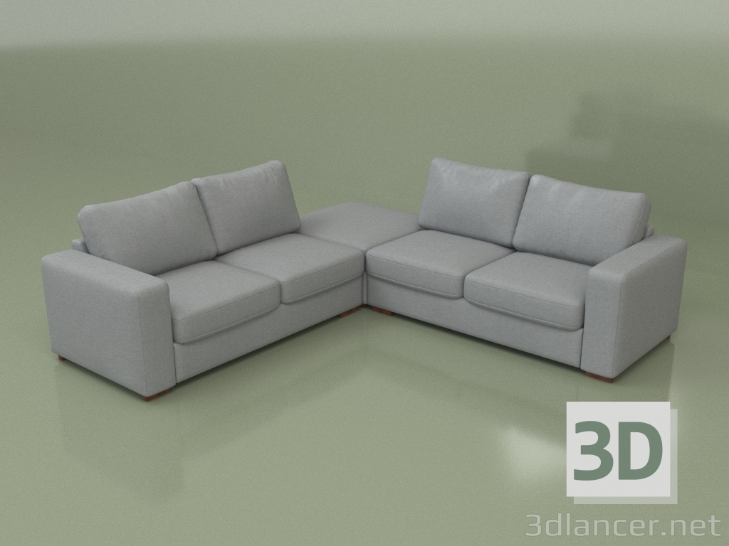 3d model Rinconera con puf Morti (Lounge 13) - vista previa