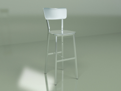 Tabouret de bar Déjà-vu (chrome)