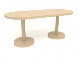 Mesa de comedor (1800x800x750, madera blanca)