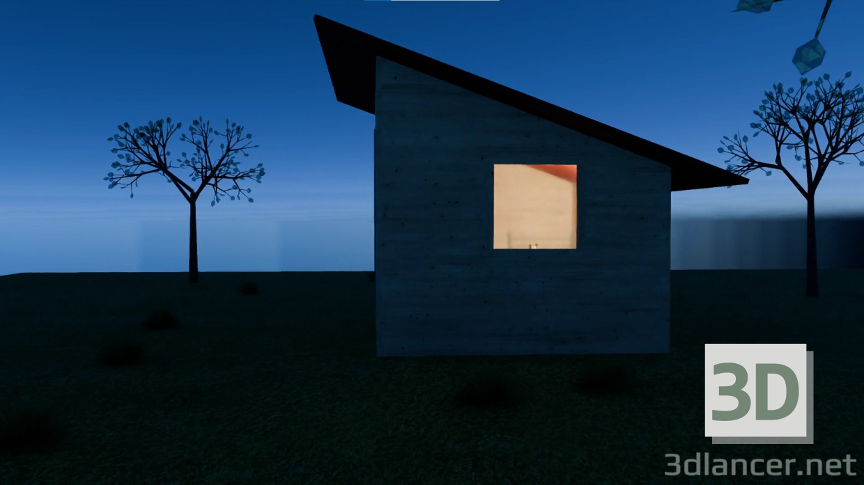 CASA FANERA 3D modelo Compro - render