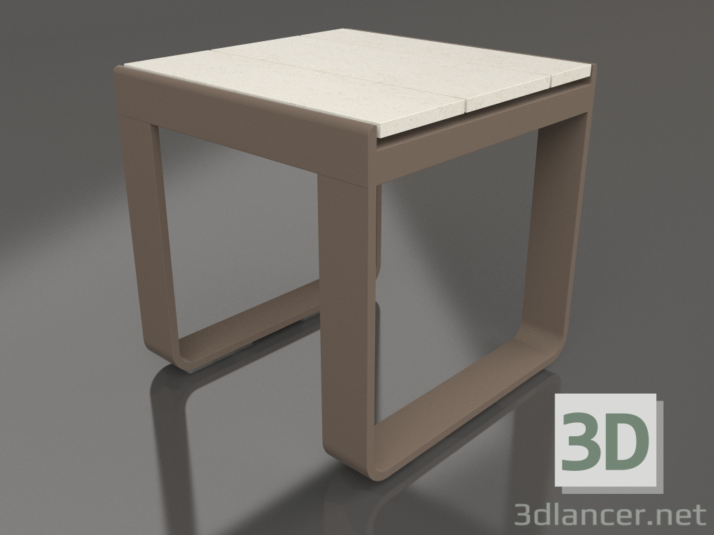 3d model Mesa de centro 42 (DEKTON Danae, Bronce) - vista previa