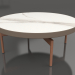 modèle 3D Table basse ronde Ø90x36 (Bronze, DEKTON Aura) - preview