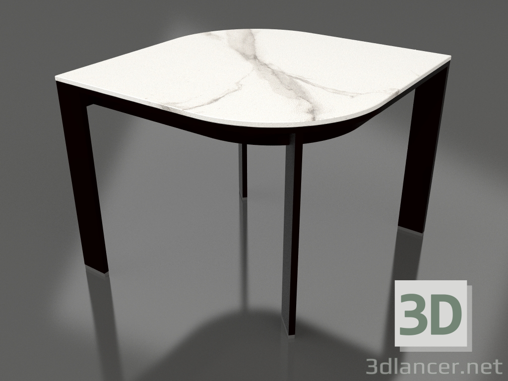 3d model Mesa de centro 45 (Negro) - vista previa