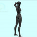 Modelo 3d Mulher-3 - preview