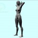 Modelo 3d Mulher-3 - preview