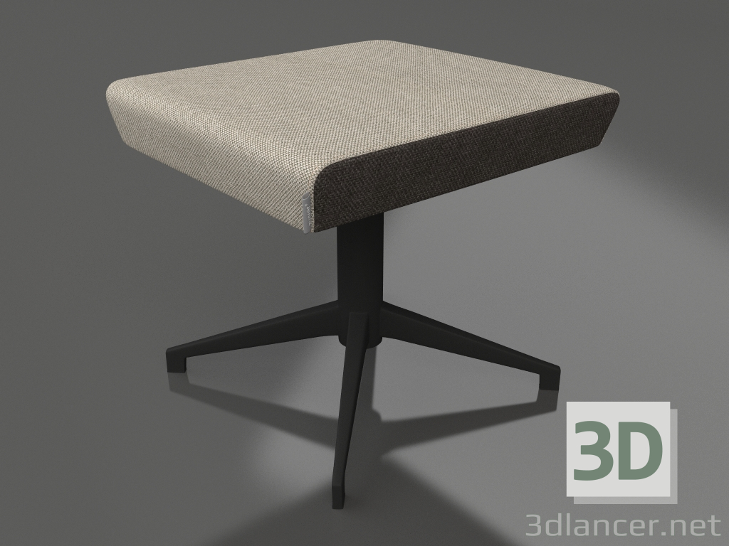 modèle 3D Pouf Oncle Jesse - preview