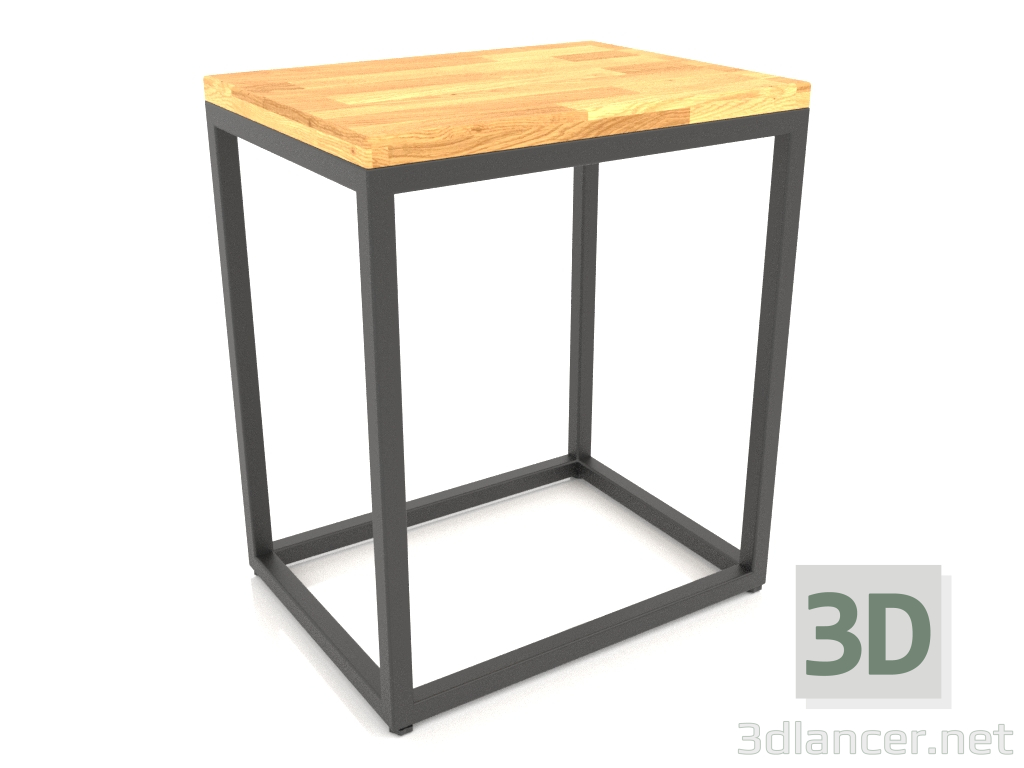 Modelo 3d Mesa de centro retangular (PISO DE MADEIRA, 40X30X44) - preview