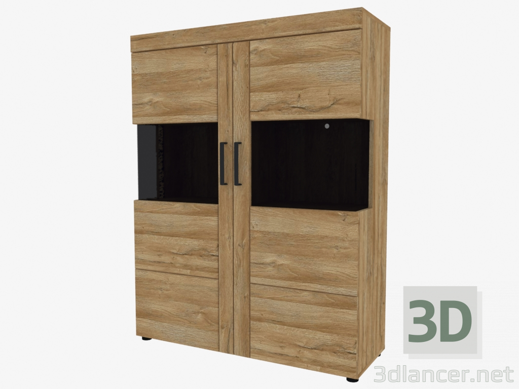 3d model Vitrina 2D (TIPO CNAV01) - vista previa