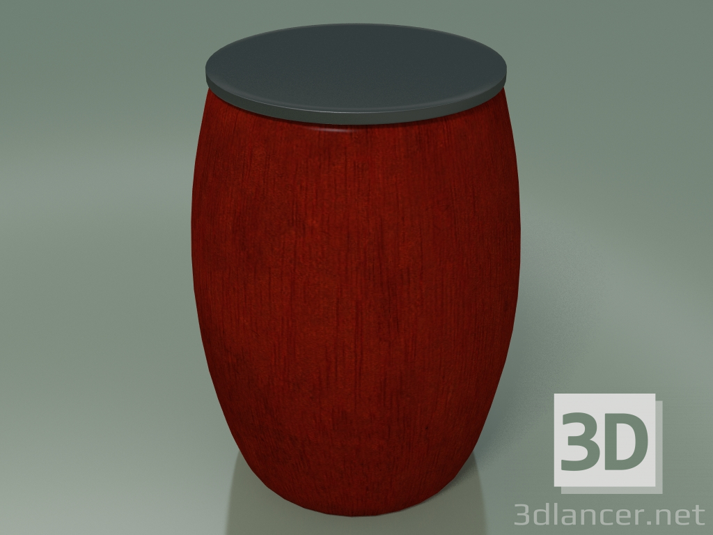 modèle 3D Table d'appoint, pouf (08) - preview