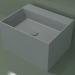 modello 3D Lavabo da appoggio (01UN32302, Silver Grey C35, L 60, P 48, H 36 cm) - anteprima