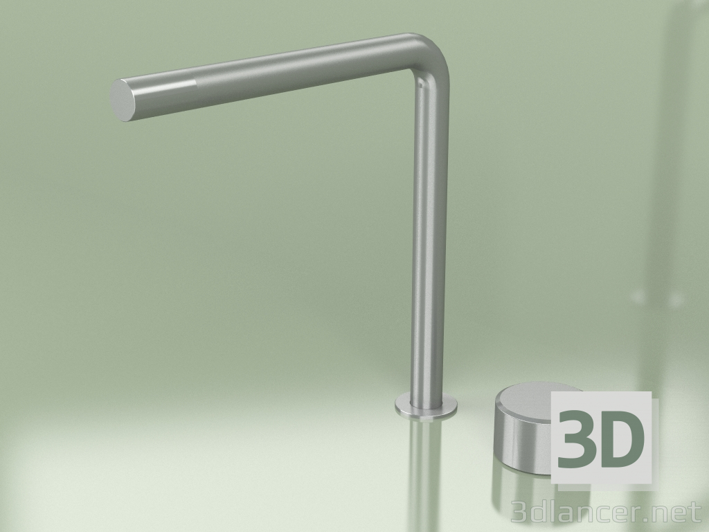 modèle 3D Mitigeur hydro-progressif 2 trous avec bec orientable H 259 mm (16 32, AS) - preview