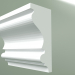 3d model Plaster cornice (ceiling plinth) KT186 - preview