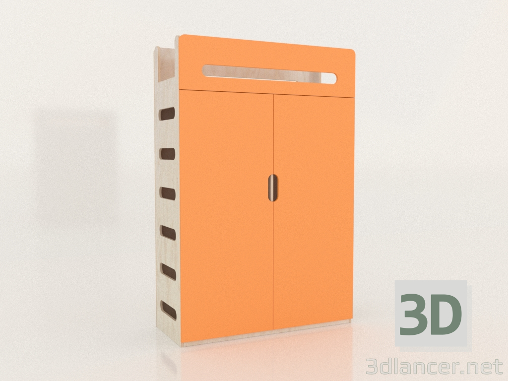 3D Modell Kleiderschrank geschlossen MOVE WC (WOMWC2) - Vorschau