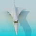 Modelo 3d Concorde - preview