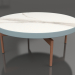 3d model Round coffee table Ø90x36 (Blue grey, DEKTON Aura) - preview