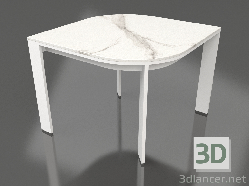 3d model Coffee table 45 (White) - preview