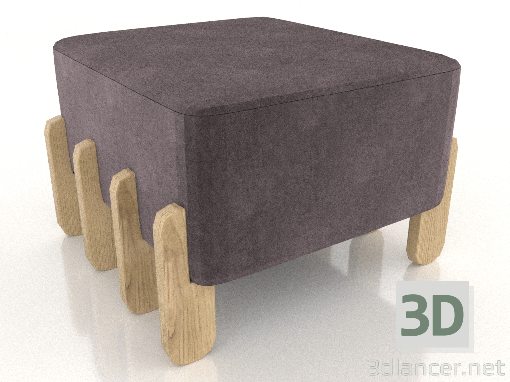 modello 3D Pouf CRAB (opzione 3) - anteprima