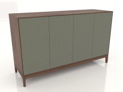 Mobile TV FARGO con frontali fresati 1600x500x950 mm (ulivo, rovere tabacco, opzione 1)