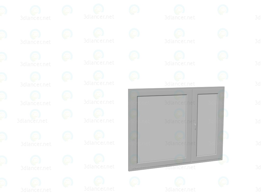 3d model ventana - vista previa