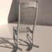 Sillón mecedora. 3D modelo Compro - render