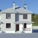 Modelo 3d Cottage 2level - preview