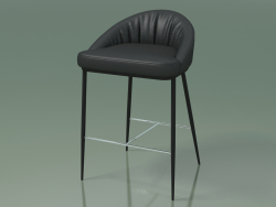 Chaise semi-bar Sheldon (112834, noir)