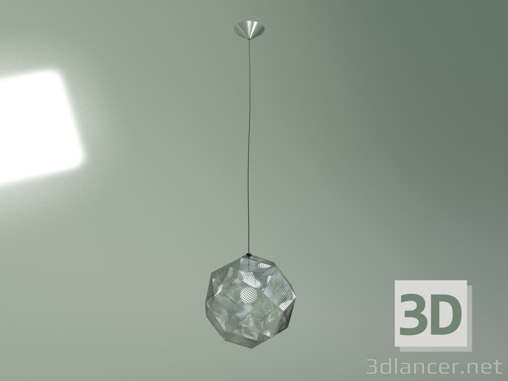 modello 3D Lampada a sospensione Etch diametro 32 (cromo) - anteprima